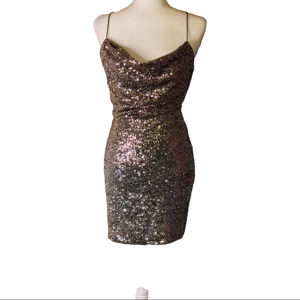 B. DARLIN SEQUIN DRESS